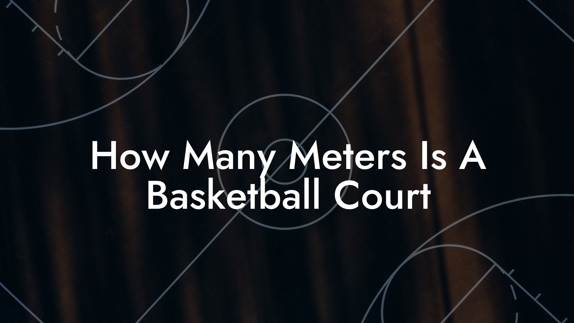 How Many Meters Is A Basketball Court Triple Threat Tactics