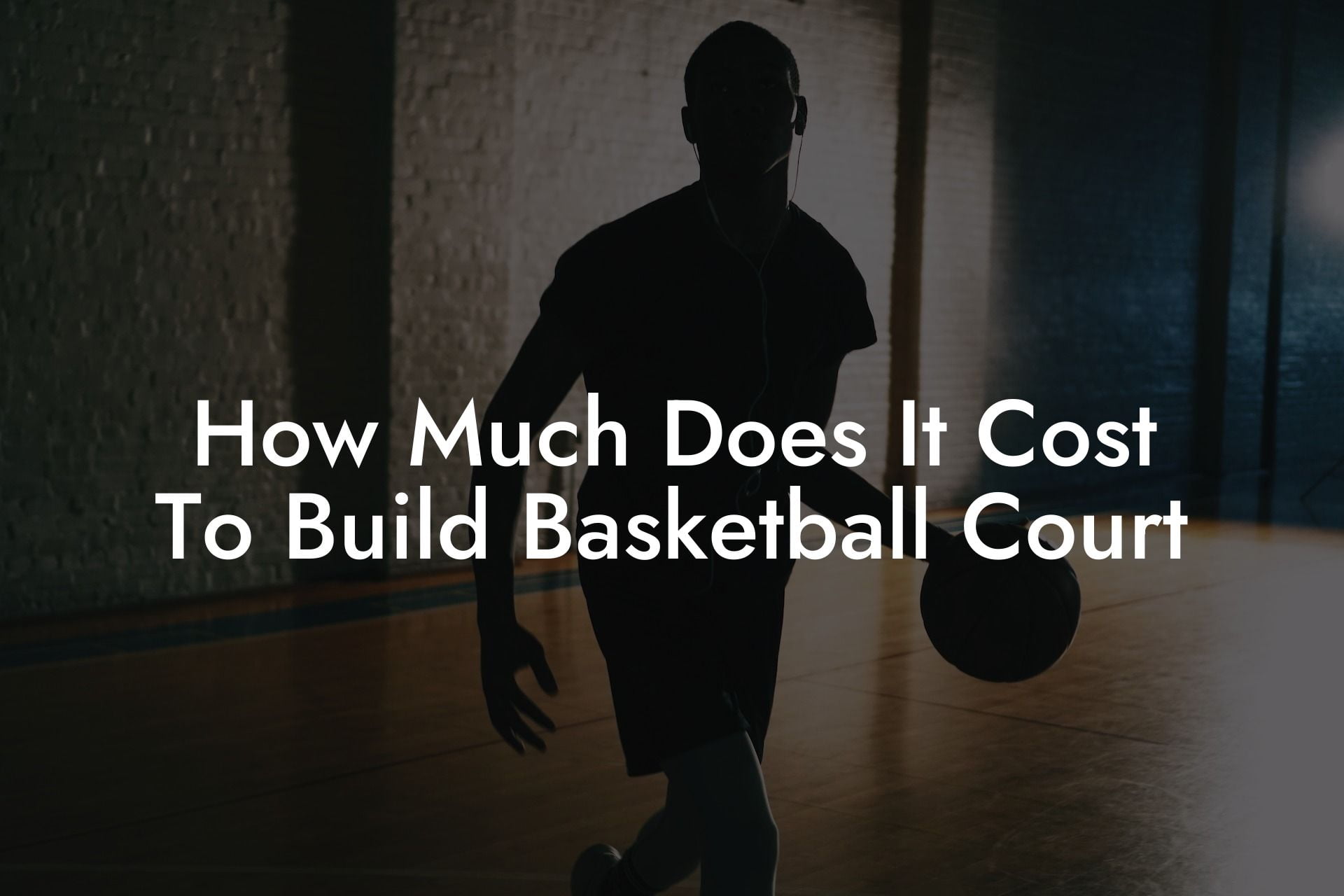 How Much Does It Cost To Build Basketball Court Triple Threat Tactics