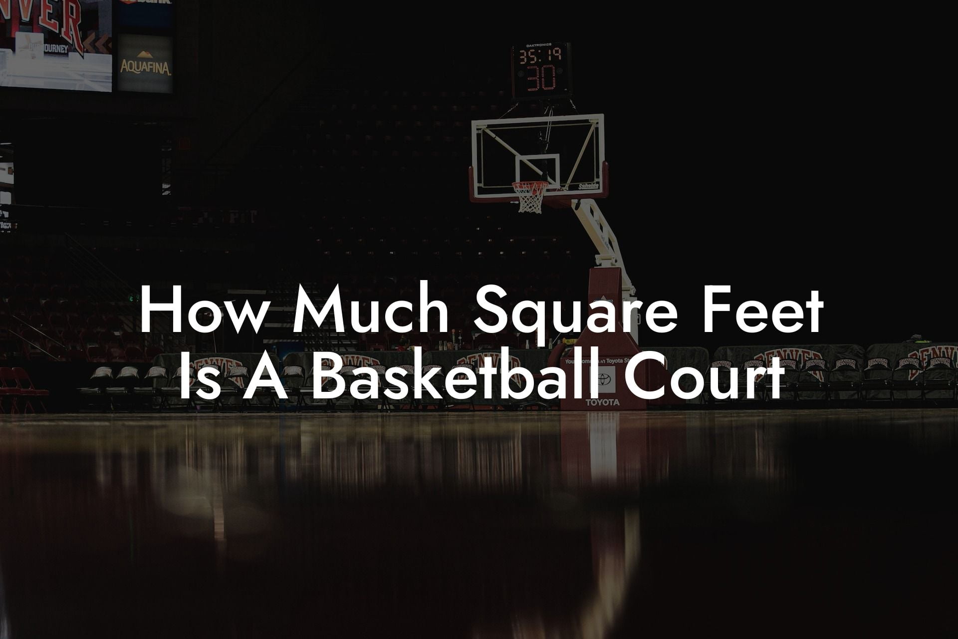 How Much Square Feet Is A Basketball Court Triple Threat Tactics