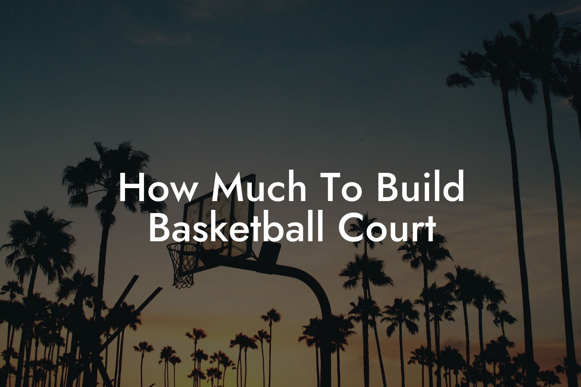 How Much To Build Basketball Court Triple Threat Tactics Everything