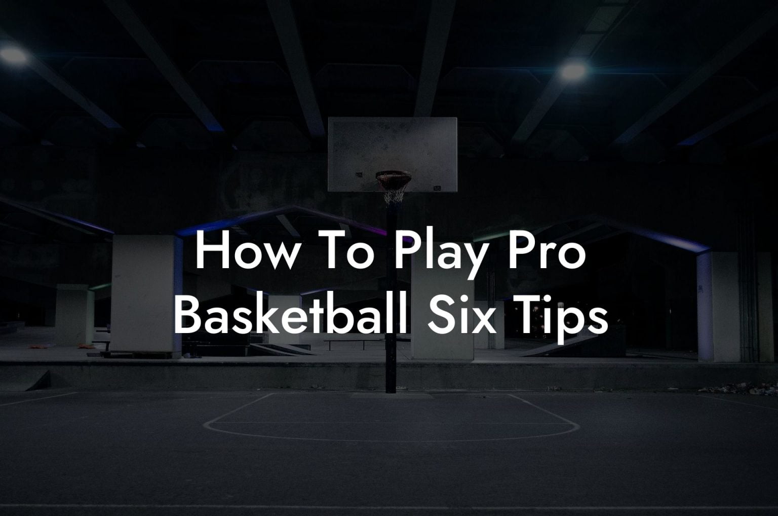 How To Play Pro Basketball Six Tips Triple Threat Tactics Everything Basketball