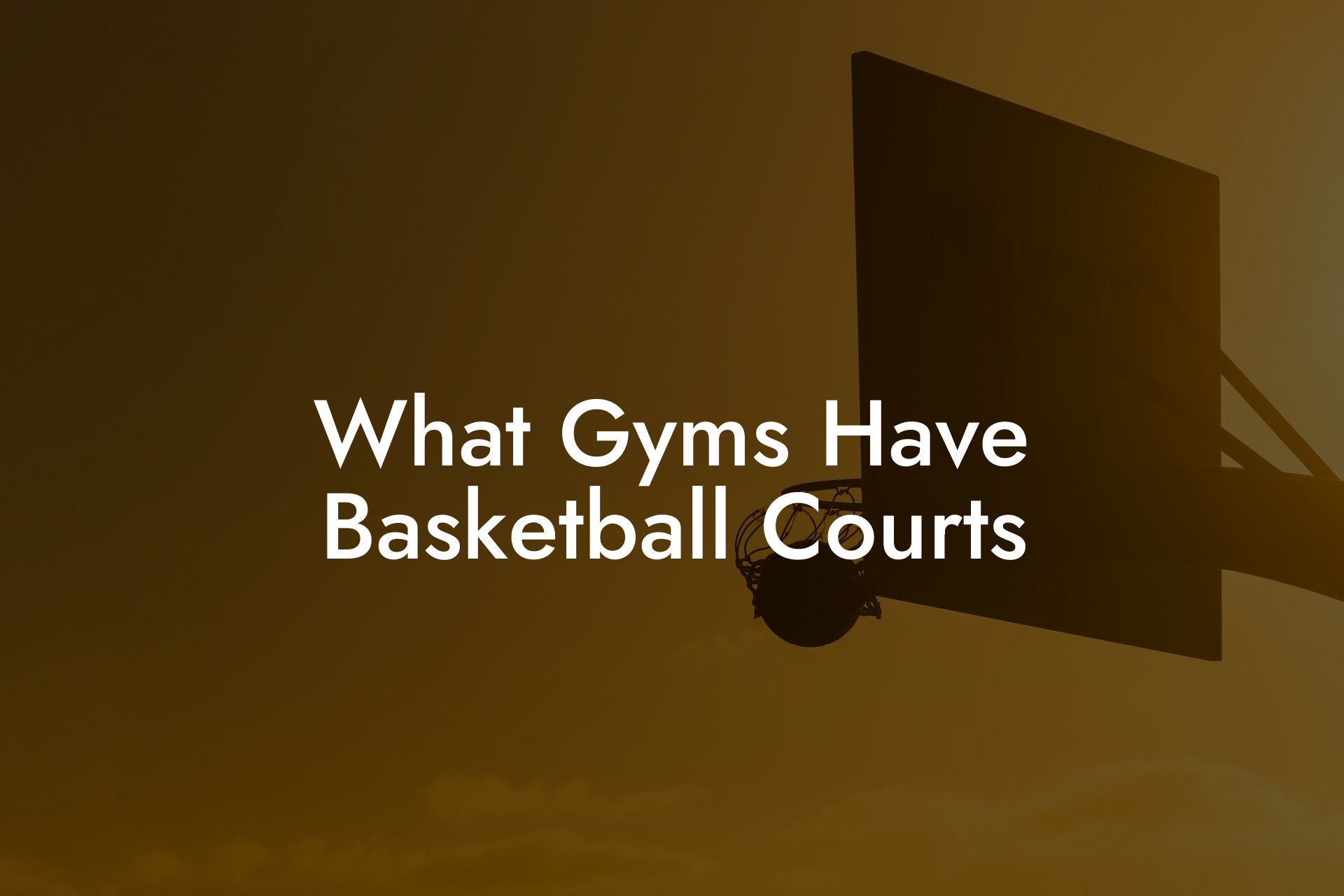 What Gyms Have Basketball Courts Triple Threat Tactics Everything