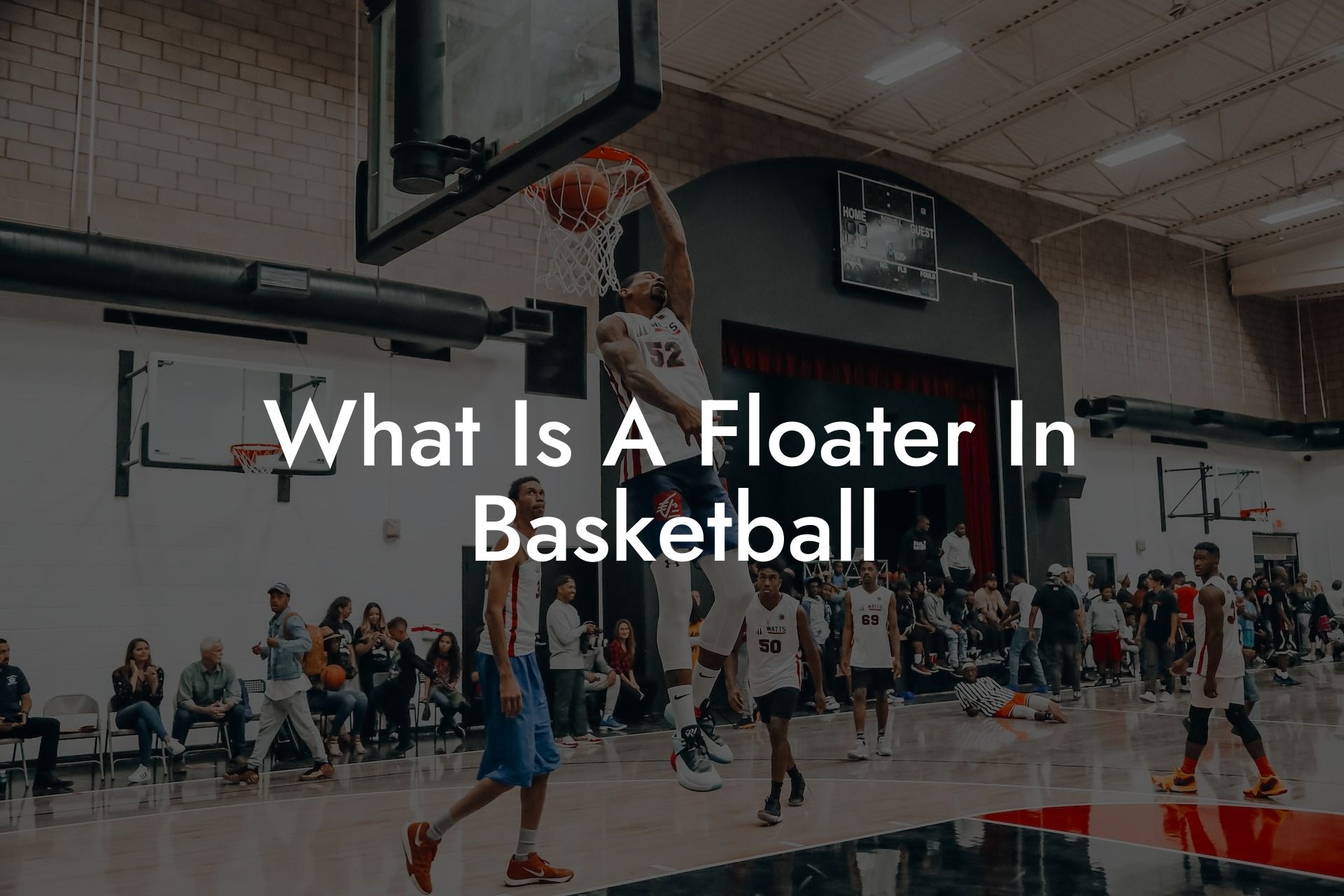 Floater definition basketball